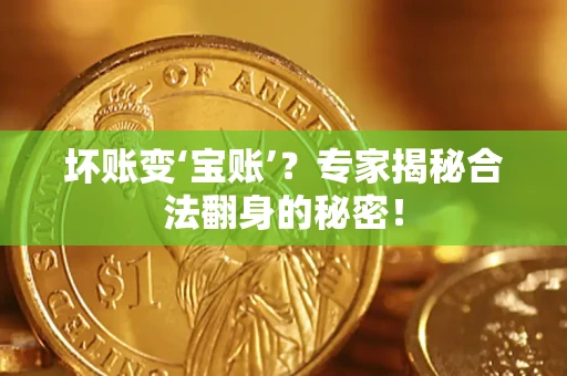 济南坏账变‘宝账’？专家揭秘合法翻身的秘密！