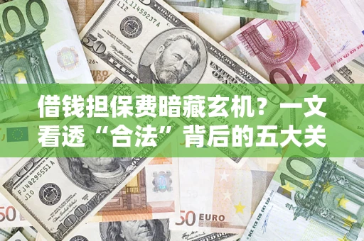 济南借钱担保费暗藏玄机？一文看透“合法”背后的五大关键陷阱