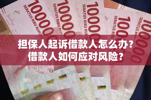 济南担保人起诉借款人怎么办？借款人如何应对风险？