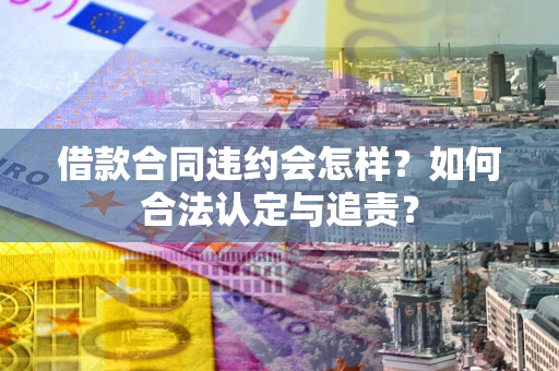 济南借款合同违约会怎样？如何合法认定与追责？