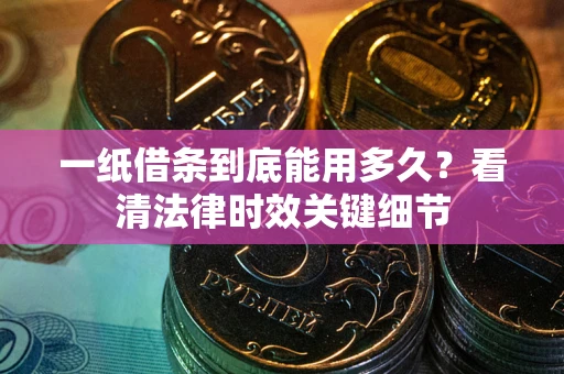 济南一纸借条到底能用多久？看清法律时效关键细节