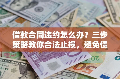 济南借款合同违约怎么办？三步策略教你合法止损，避免债务危机升级